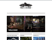 Tablet Screenshot of bigironhorse.com